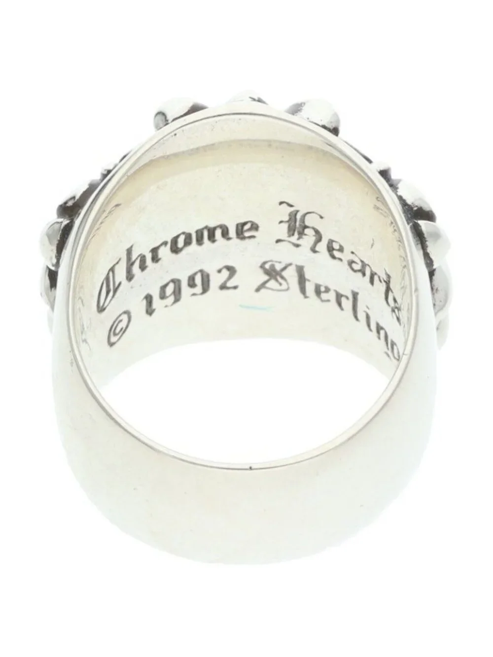 Chrome Hearts Keeper Silver Ring